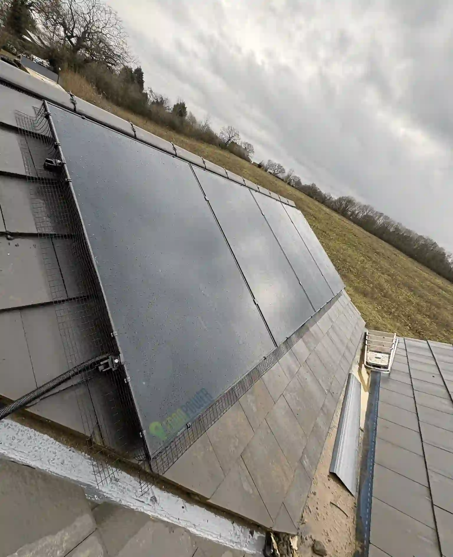 A new solar home completed in Coventry by the Edan Power team