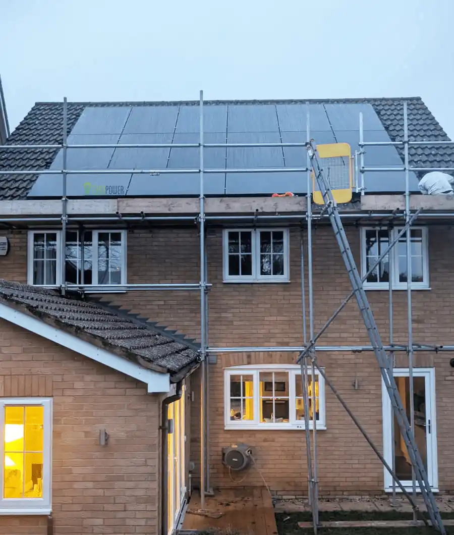 Another solar installation completed in North Northamptonshire by Edan Power