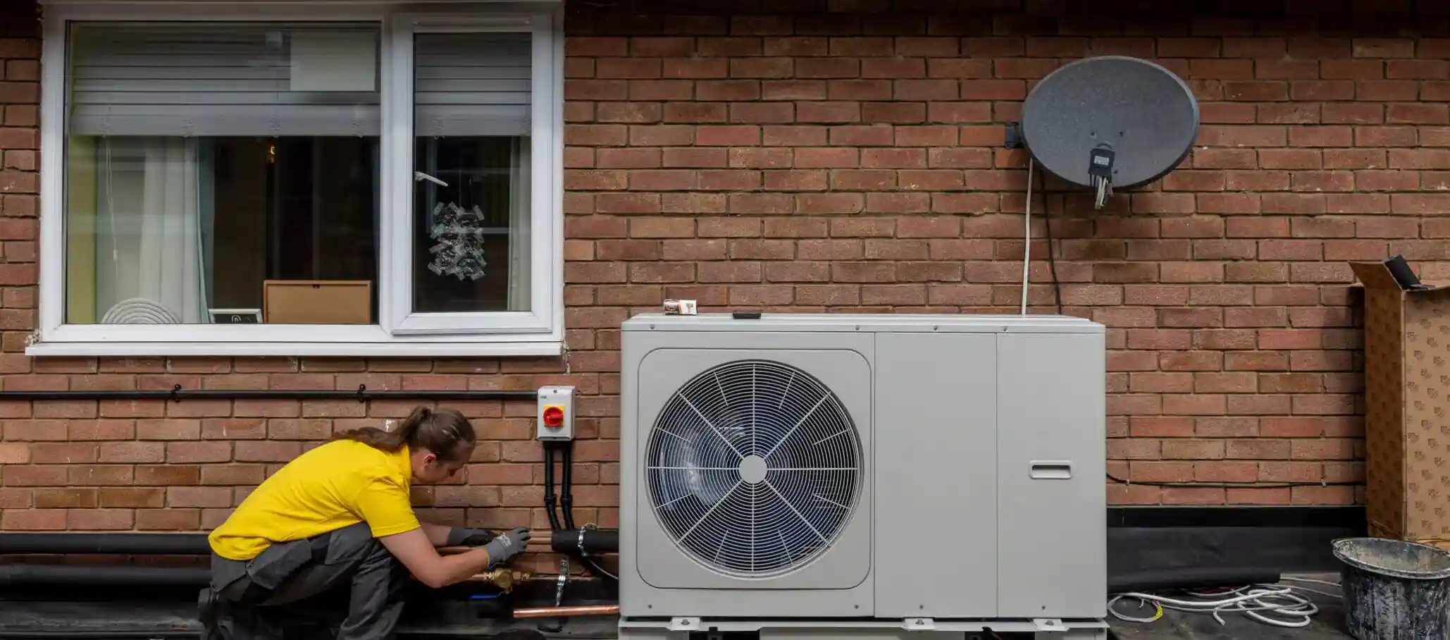 Air Source Heat Pump Installation in Dudley
